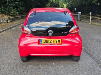 Toyota AYGO 1.0 VVT-i Go Hatchback 5dr Petrol MultiMode Euro 5 (AC) (67 ps)