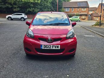 Toyota AYGO 1.0 VVT-i Go Hatchback 5dr Petrol MultiMode Euro 5 (AC) (67 ps)