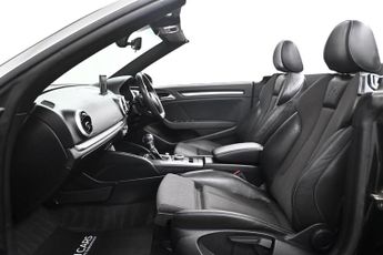 Audi A3 Cabriolet 2.0 TDI S line S Tronic Auto 6Spd quattro Euro 6 (s/s) 2dr