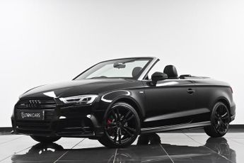 Audi A3 Cabriolet 2.0 TDI S line S Tronic Auto 6Spd quattro Euro 6 (s/s) 2dr