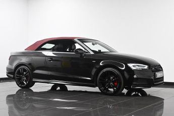 Audi A3 Cabriolet 2.0 TDI S line S Tronic Auto 6Spd quattro Euro 6 (s/s) 2dr