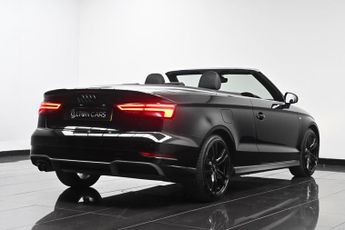 Audi A3 Cabriolet 2.0 TDI S line S Tronic Auto 6Spd quattro Euro 6 (s/s) 2dr