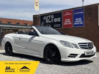 Mercedes E Class 1.8 E200 BlueEfficiency Sport Cabriolet G-Tronic+ Euro 5 (s/s) 2