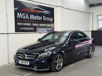 Mercedes-Benz C Class 2.1 C220d AMG Line G-Tronic+ Euro 6 (s/s) 4dr
