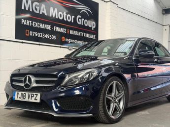 Mercedes-Benz C Class 2.1 C220d AMG Line G-Tronic+ Euro 6 (s/s) 4dr