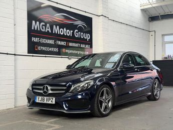Mercedes-Benz C Class 2.1 C220d AMG Line G-Tronic+ Euro 6 (s/s) 4dr