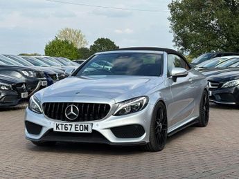 Mercedes-Benz C Class 2.1 C250d AMG Line (Premium Plus) Cabriolet G-Tronic+ Euro 6 (s/