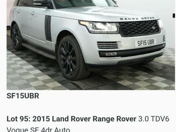 Land Rover Range Rover 3.0 TD V6 Vogue SE Auto 4WD Euro 5 (s/s) 5dr