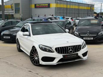 Mercedes-Benz C Class 2.1 C220d AMG Line (Premium) 7G-Tronic+ Euro 6 (s/s) 4dr