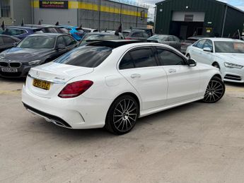 Mercedes-Benz C Class 2.1 C220d AMG Line (Premium) 7G-Tronic+ Euro 6 (s/s) 4dr