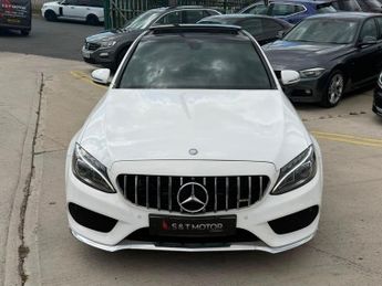 Mercedes-Benz C Class 2.1 C220d AMG Line (Premium) 7G-Tronic+ Euro 6 (s/s) 4dr