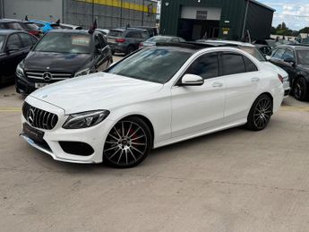 Mercedes-Benz C Class 2.1 C220d AMG Line (Premium) 7G-Tronic+ Euro 6 (s/s) 4dr