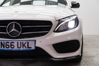 Mercedes-Benz C Class 2.1 C220d AMG Line (Premium) G-Tronic+ Euro 6 (s/s) 4dr