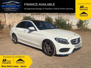 Mercedes C Class 2.1 C220d AMG Line (Premium Plus) 7G-Tronic+ Euro 6 (s/s) 4dr