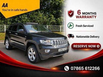 Jeep Grand Cherokee 3.0 V6 CRD Overland Summit Auto 4WD Euro 5 5dr