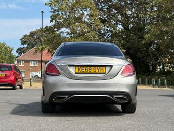 Mercedes-Benz C Class 1.5 C200 MHEV EQ Boost AMG Line (Premium) G-Tronic+ Euro 6 (s/s)