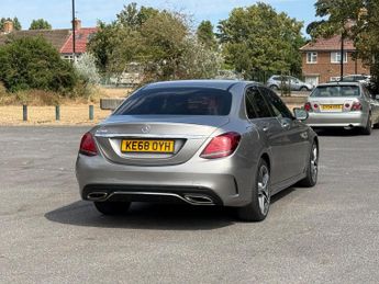 Mercedes-Benz C Class 1.5 C200 MHEV EQ Boost AMG Line (Premium) G-Tronic+ Euro 6 (s/s)