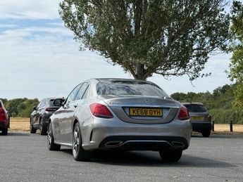 Mercedes-Benz C Class 1.5 C200 MHEV EQ Boost AMG Line (Premium) G-Tronic+ Euro 6 (s/s)