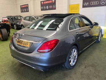Mercedes-Benz C Class 2.0 C350e 6.4kWh Sport (Premium) G-Tronic+ Euro 6 (s/s) 4dr