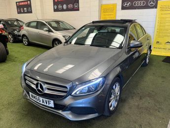 Mercedes-Benz C Class 2.0 C350e 6.4kWh Sport (Premium) G-Tronic+ Euro 6 (s/s) 4dr