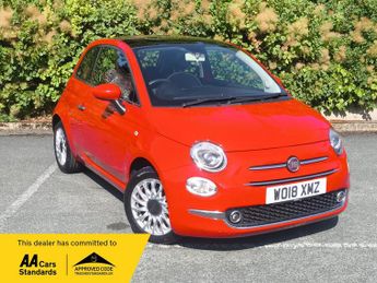 Fiat 500 1.2 Lounge Hatchback 3dr Petrol Manual Euro 6 (s/s) (69 bhp)