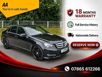 Mercedes C Class 2.1 C200 CDI AMG Sport G-Tronic+ Euro 5 (s/s) 4dr