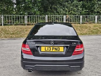 Mercedes-Benz C Class 2.1 C200 CDI AMG Sport G-Tronic+ Euro 5 (s/s) 4dr