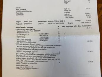 Toyota Avensis 2.0 D-4D TR Euro 5 4dr