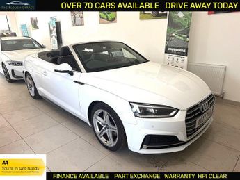 Audi A5 Cabriolet 2.0 TFSI S line Convertible 2dr Petrol S Tronic Euro 6 (s/s) (19