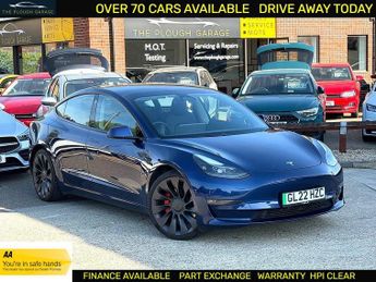 Tesla Model 3 (Dual Motor) Performance Saloon 4dr Electric Auto 4WDE (Performa