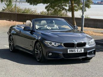 BMW 4 Series 3.0 430d M Sport Convertible 2dr Diesel Auto Euro 6 (s/s) (258 p