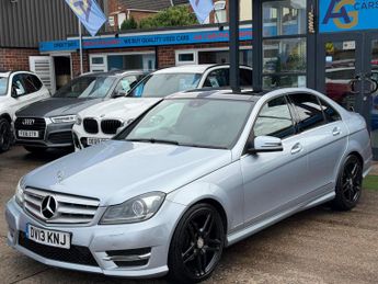 Mercedes-Benz C Class 2.1 C220 CDI BlueEfficiency AMG Sport Plus Saloon 4dr Diesel G-T