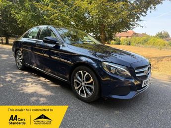Mercedes C Class 2.0 C200 Sport (Premium) 7G-Tronic+ Euro 6 (s/s) 4dr