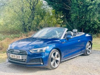 AUDI A5 CABRIOLET 2.0 TFSI S line Convertible 2dr Petrol S Tronic quattro Euro 6 (
