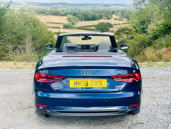 AUDI A5 CABRIOLET 2.0 TFSI S line Convertible 2dr Petrol S Tronic quattro Euro 6 (