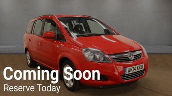 Vauxhall Zafira 1.8 16V Exclusiv Euro 5 5dr