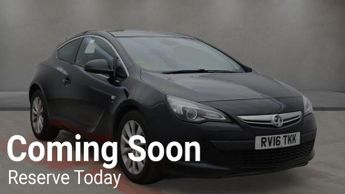 Vauxhall Astra GTC 1.4i Turbo SRi Coupe 3dr Petrol Manual Euro 6 (s/s) (140 ps)