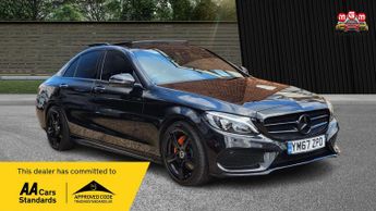 Mercedes C Class 2.1 C220d AMG Line (Premium Plus) G-Tronic+ Euro 6 (s/s) 4dr