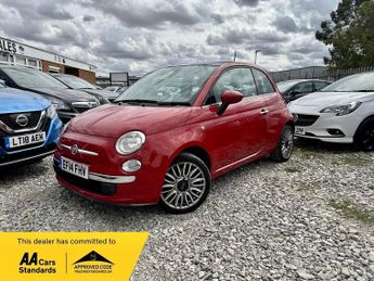 Fiat 500 1.2 Lounge Hatchback 3dr Petrol Manual Euro 6 (s/s) (69 bhp)