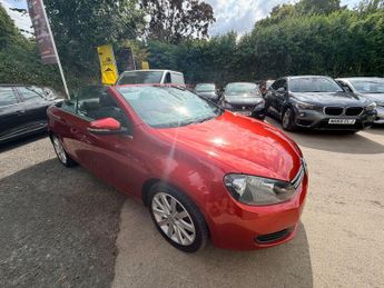 Volkswagen Golf TDi 1.6 TDI BlueMotion Tech SE Cabriolet Euro 5 (s/s) 2dr