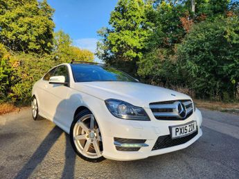 Mercedes-Benz C Class 2.1 C220 CDI AMG Sport Edition G-Tronic+ Euro 5 (s/s) 2dr