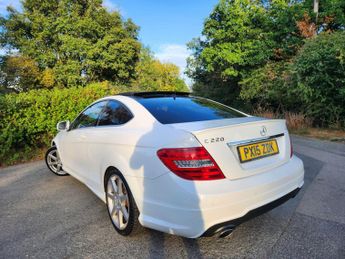 Mercedes-Benz C Class 2.1 C220 CDI AMG Sport Edition G-Tronic+ Euro 5 (s/s) 2dr