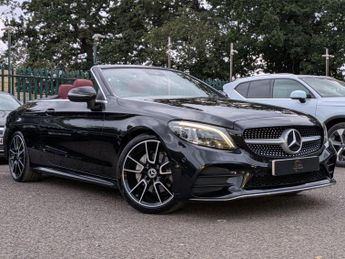 Mercedes C Class 1.5 C200 MHEV AMG Line (Premium) Cabriolet G-Tronic+ Euro 6 (s/s
