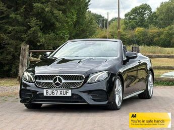 Mercedes E Class 2.0 E220d AMG Line (Premium) Cabriolet G-Tronic+ Euro 6 (s/s) 2d