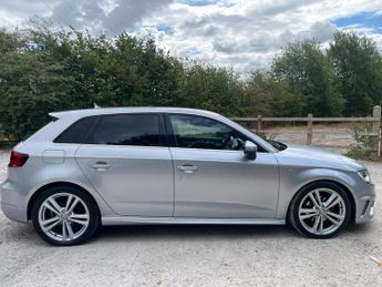 Audi A3 2.0 TDI S line Sportback S Tronic Euro 6 (s/s) 5dr (Nav)