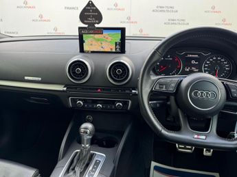 Audi A3 2.0 TDI S line Sportback S Tronic Auto 6Spd quattro Euro 6 (s/s)