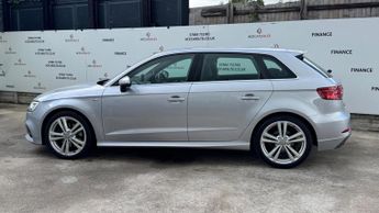 Audi A3 2.0 TDI S line Sportback S Tronic Auto 6Spd quattro Euro 6 (s/s)
