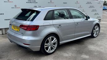 Audi A3 2.0 TDI S line Sportback S Tronic Auto 6Spd quattro Euro 6 (s/s)