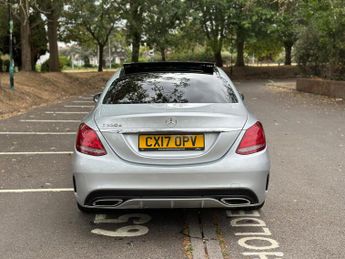 Mercedes-Benz C Class 2.1 C220d AMG Line (Premium) G-Tronic+ Euro 6 (s/s) 4dr