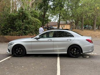 Mercedes-Benz C Class 2.1 C220d AMG Line (Premium) G-Tronic+ Euro 6 (s/s) 4dr